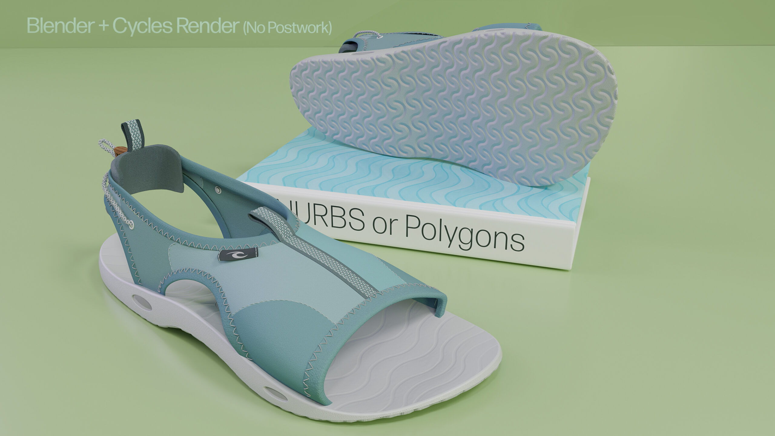 Sandals_Aqua_V2_Blender