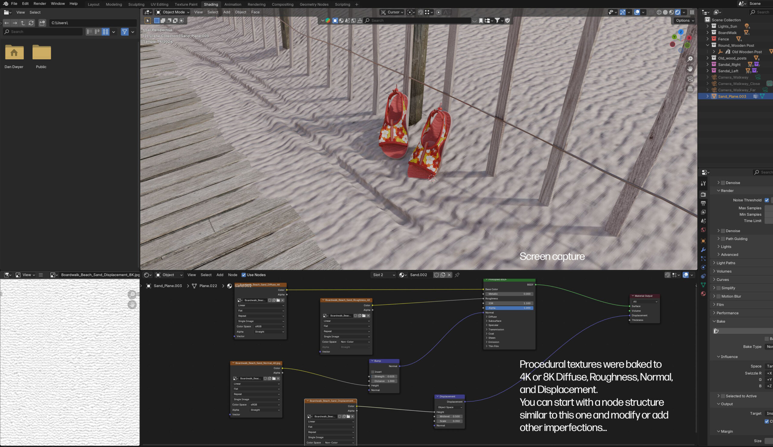 Shader_Setup_Beach_Sand